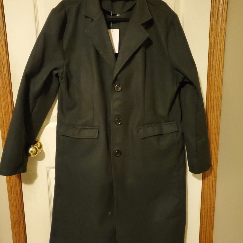 Long Trench Coat - Wool